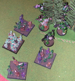 My forces holding my left flank