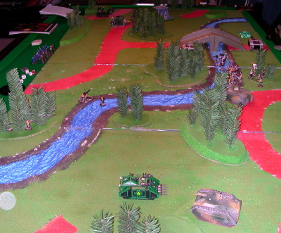 At the end of turn one