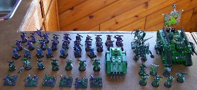 1500 Point Force used in the game