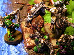 Plague Marines Wrestle with Rough Riders