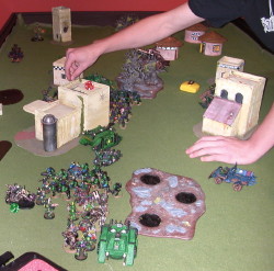 The Orks hit the Nurgle lines
