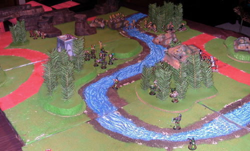 The end of Rob's half of turn three