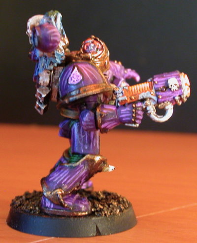 Champion with Plasma Pistol and Power Fist