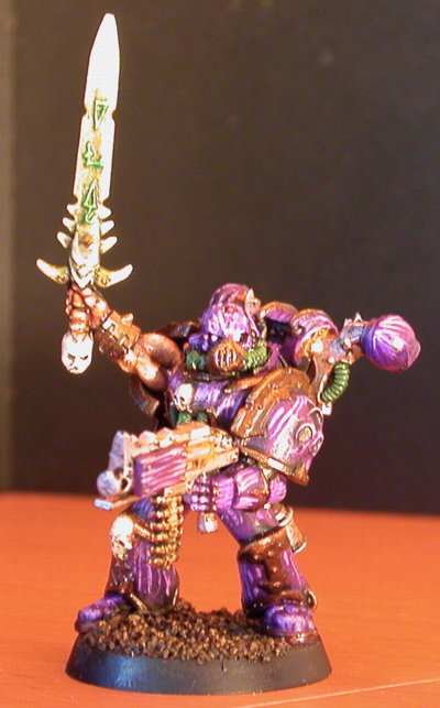 Plague Champion with Power Sword