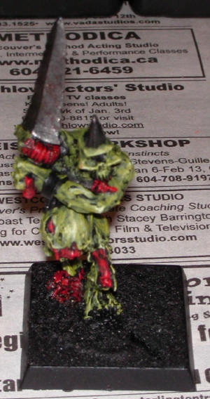 Plaguebearer with painted guts