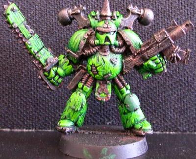 Finished Green Power Armor