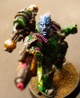 Plague Marine w/Plasma Pistol