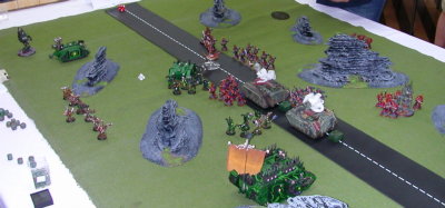 Tzeentch and Nurgle fight on