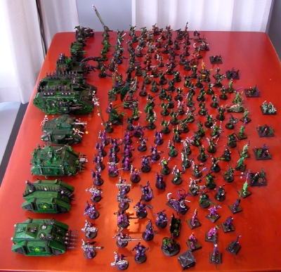 Entire Army from the Side