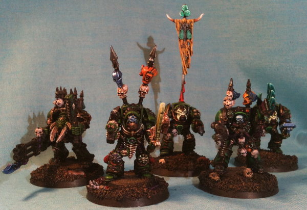 Some of my Nurgle Terminators